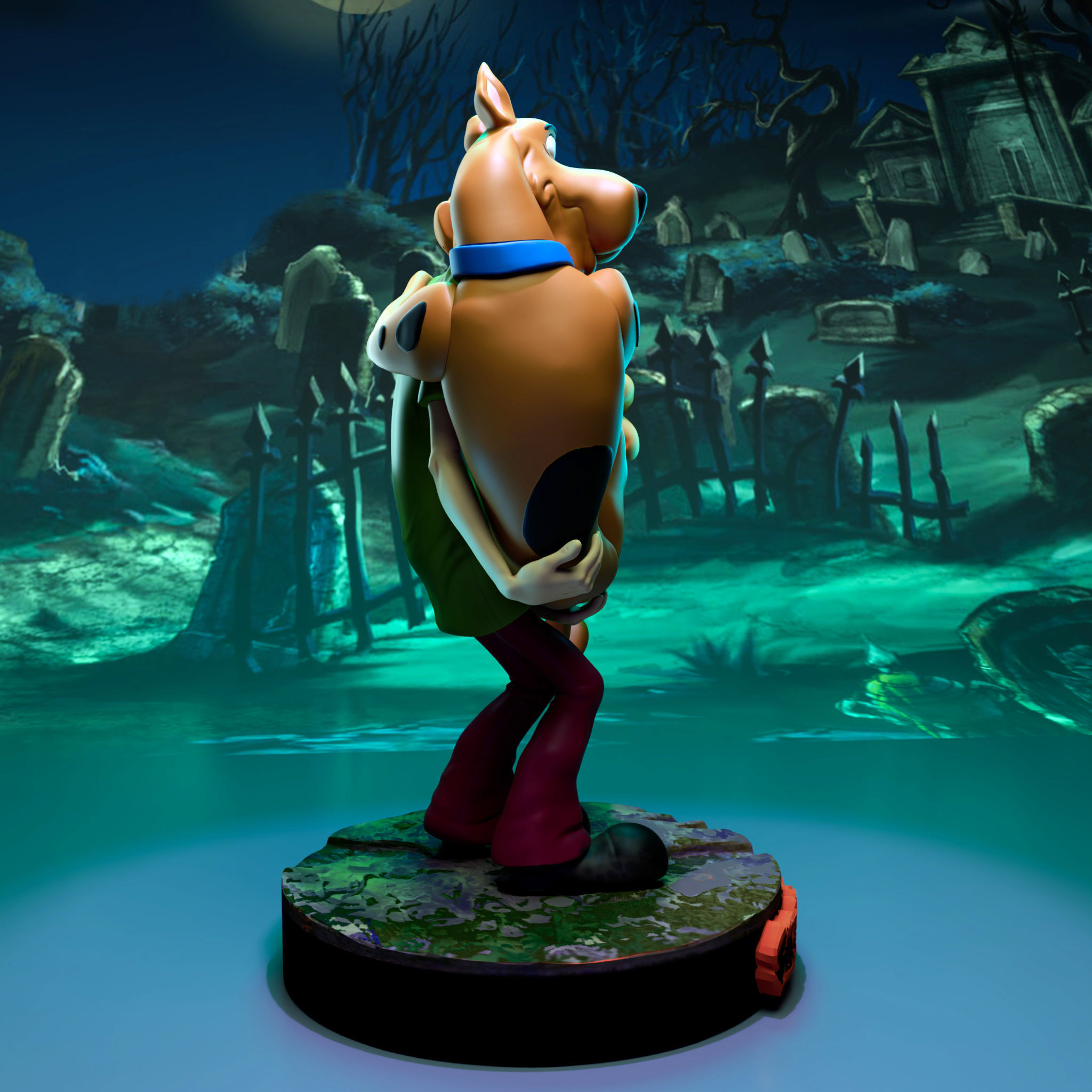 Shaggy And Scooby 3D print model_2