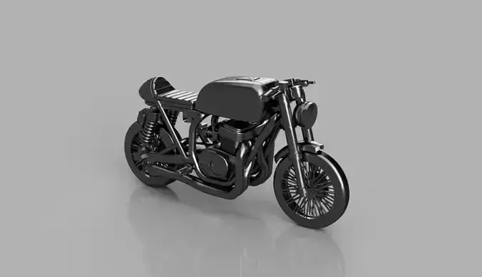 Cafe Racer 3D print model