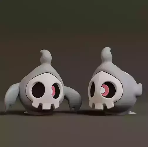 Pokemon - Duskull with 2 poses