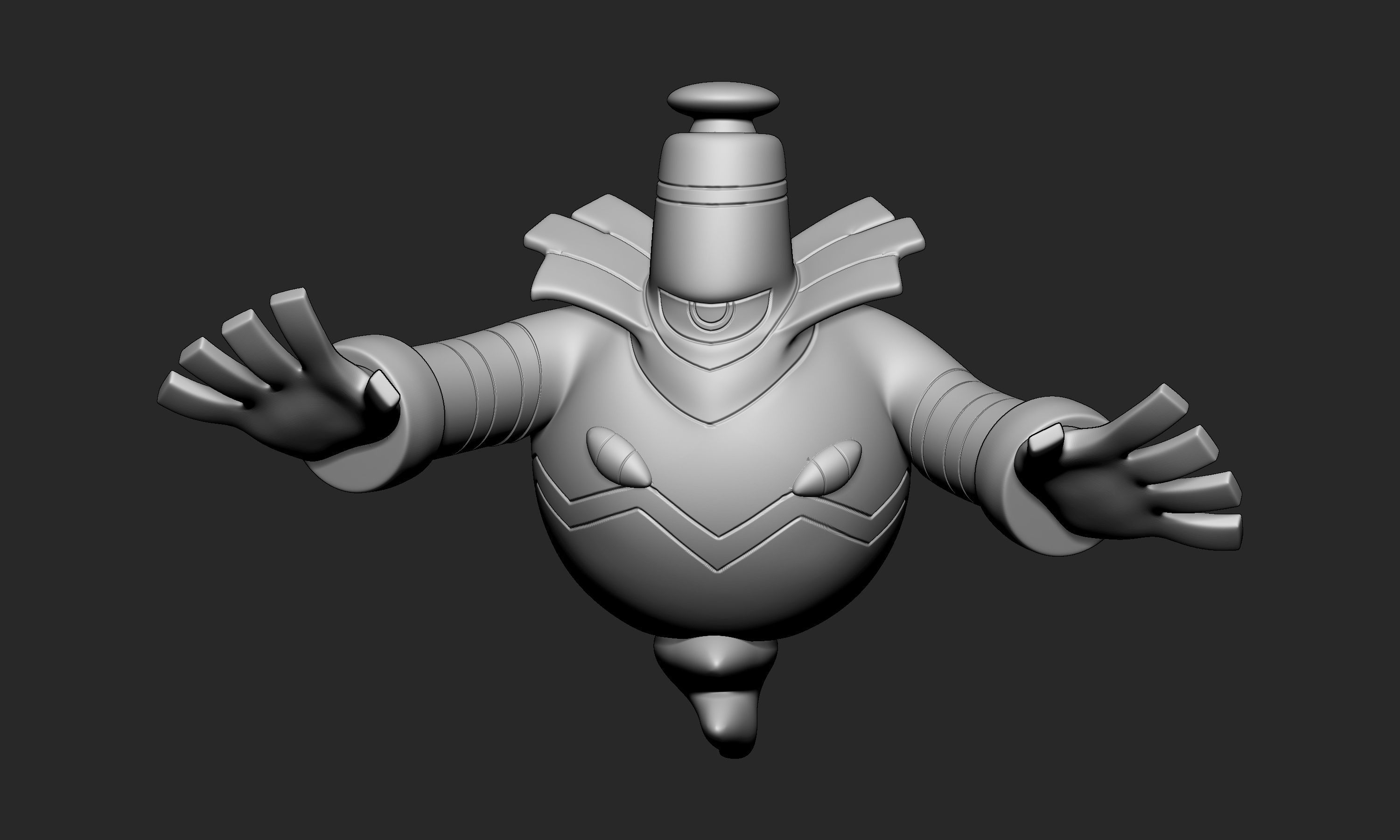 Pokemon - Dusknoir with 2 poses 3D print model_3