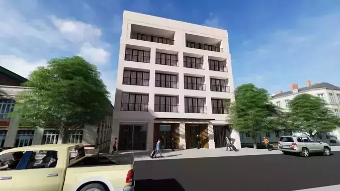 apartment 333 State Street 3D print model