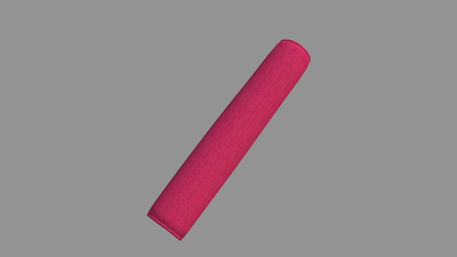 Neck Roll Pillow 3D model_4