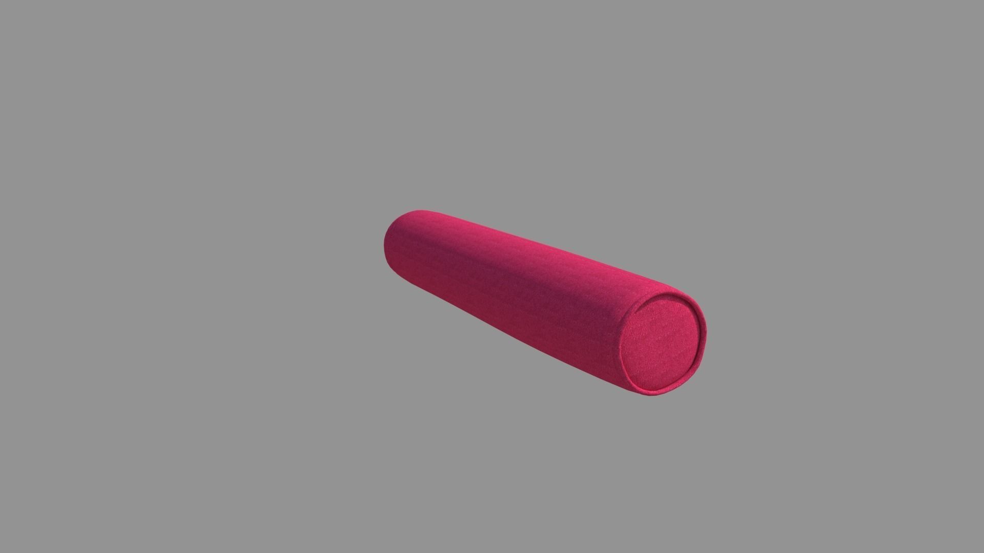 Neck Roll Pillow 3D model_6