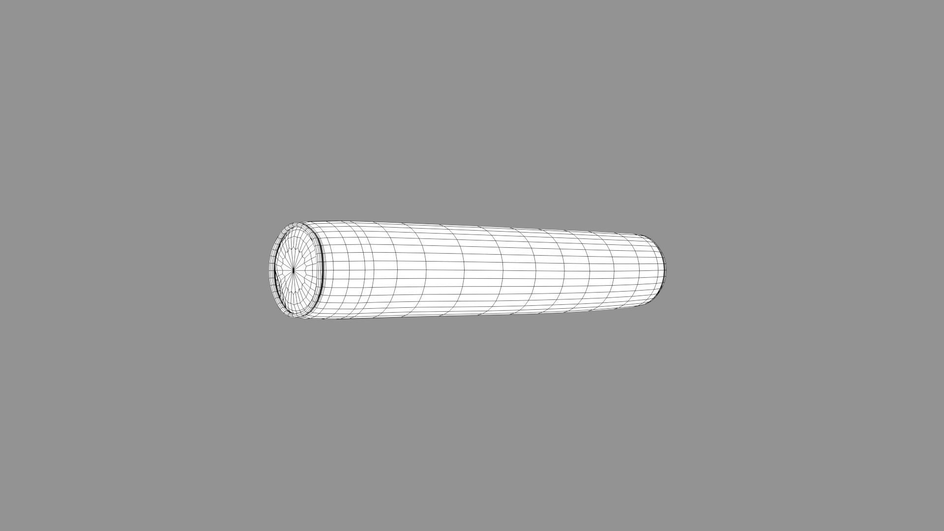 Neck Roll Pillow 3D model_11