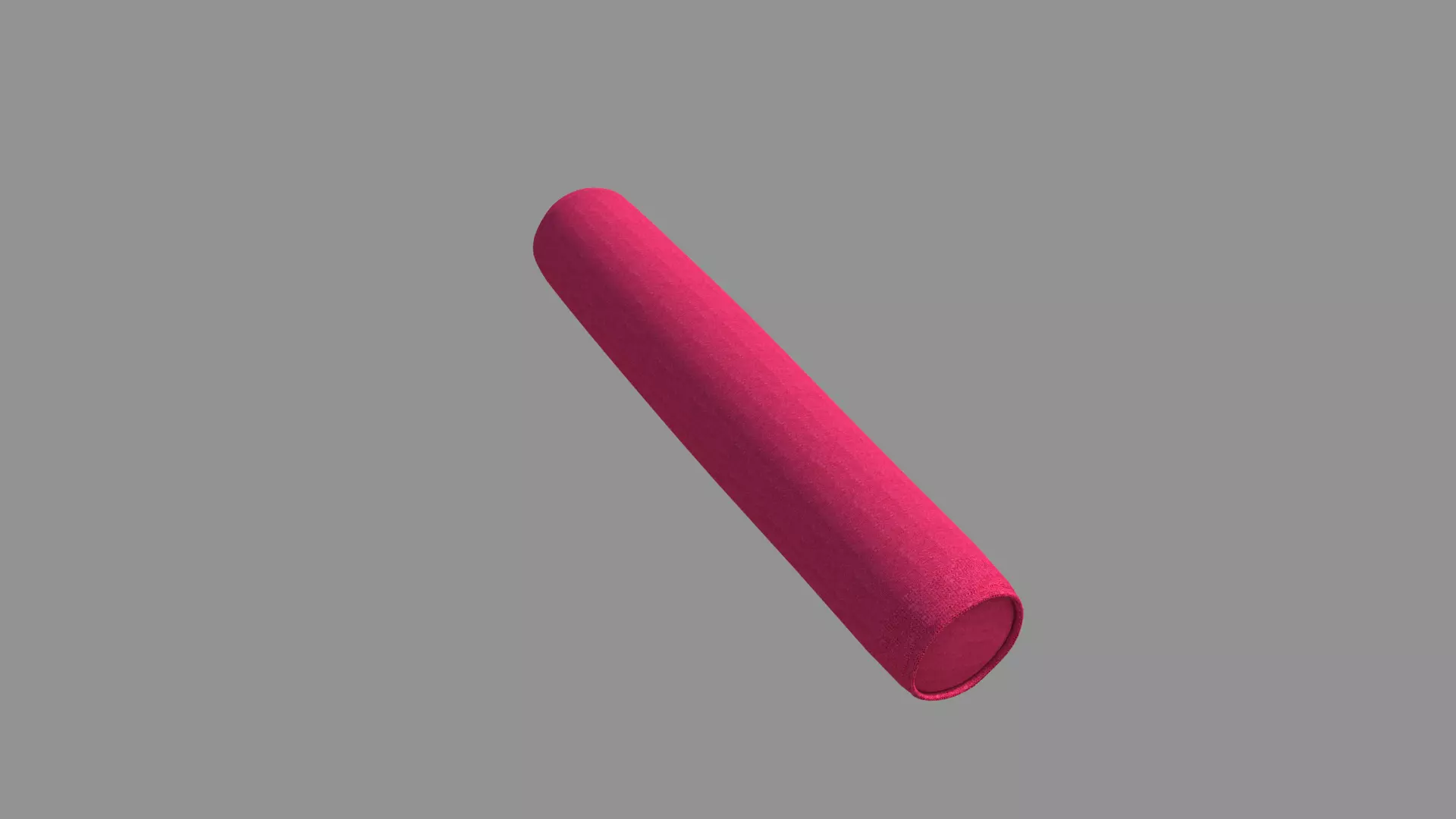 Neck Roll Pillow 3D model_0