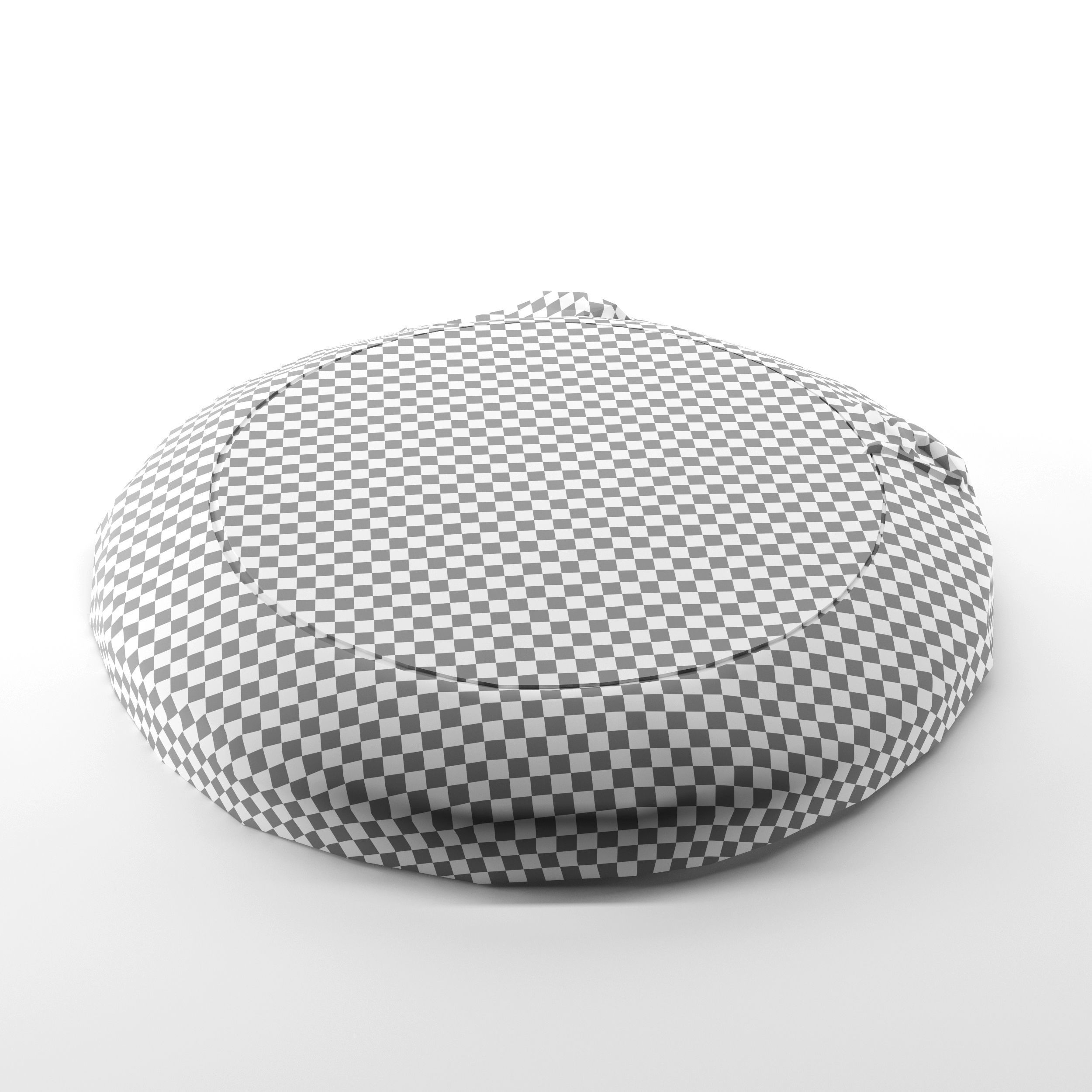 Hatch cover 1 Low-poly 3D model_9