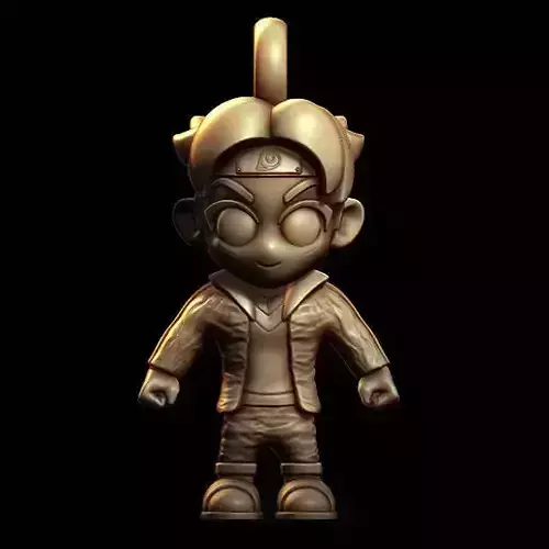 Boruto Necklace 3D print model