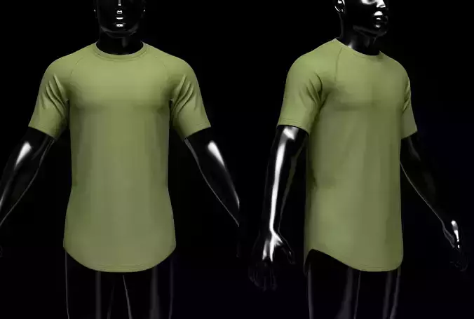 Raglan Long Gym T-shirt