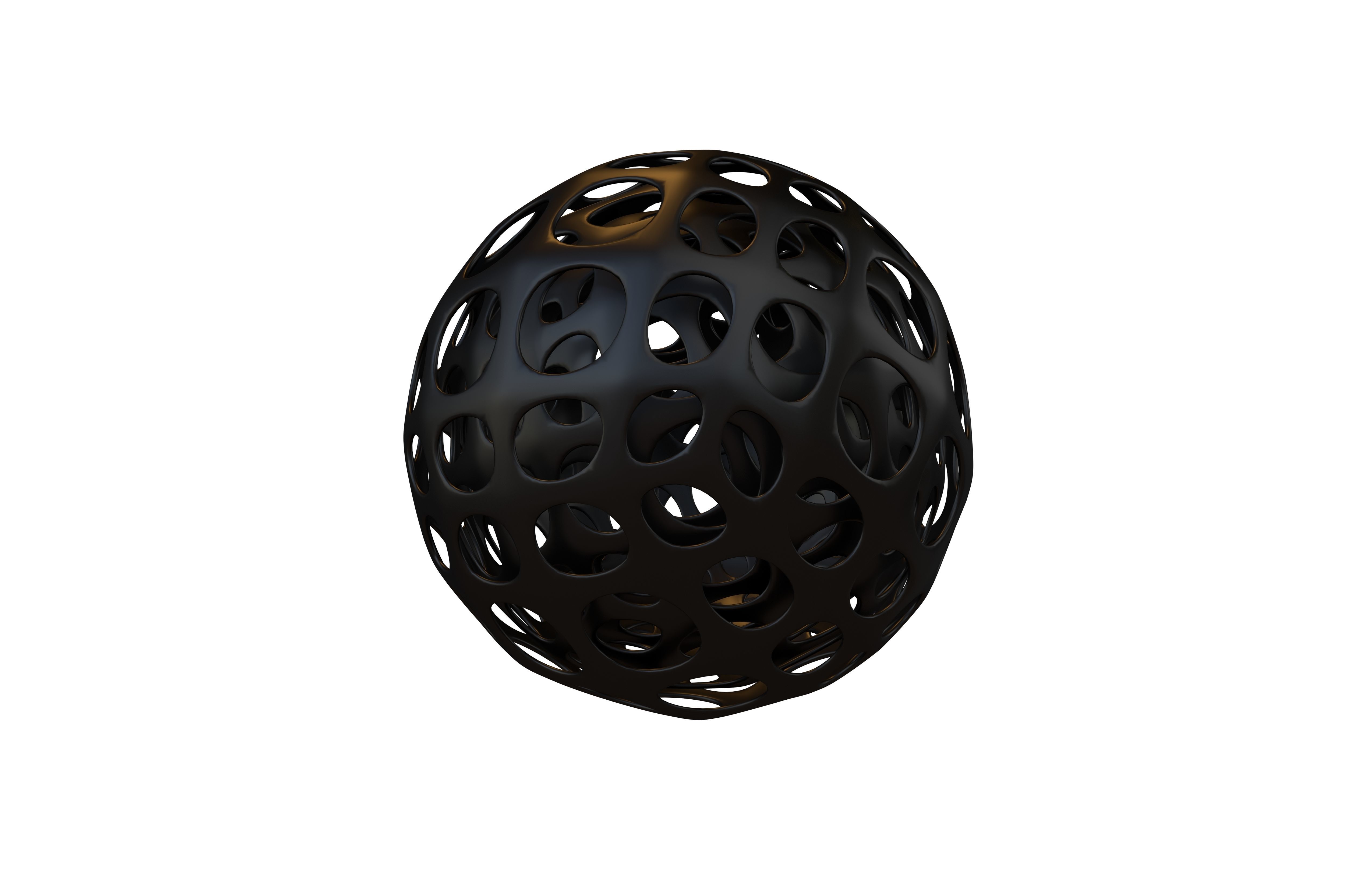 Abstract Sphere Ball v2 003 3D model_2