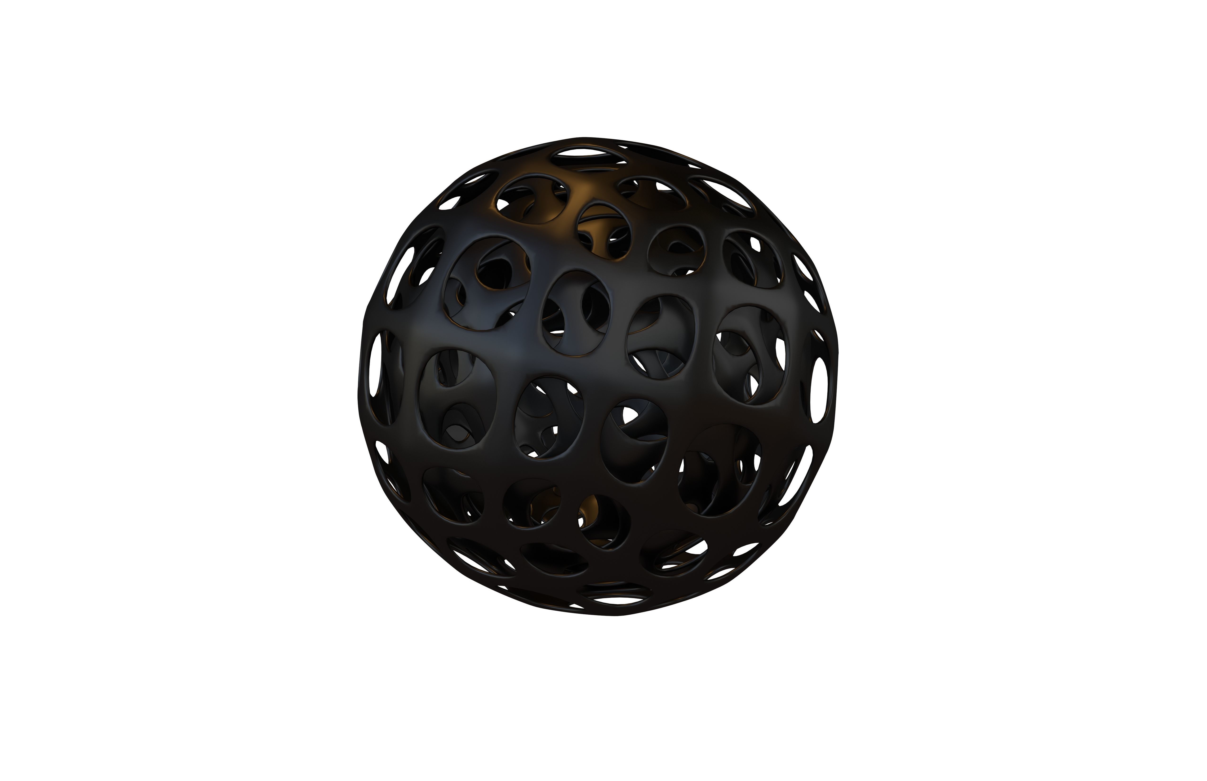 Abstract Sphere Ball v2 003 3D model_1
