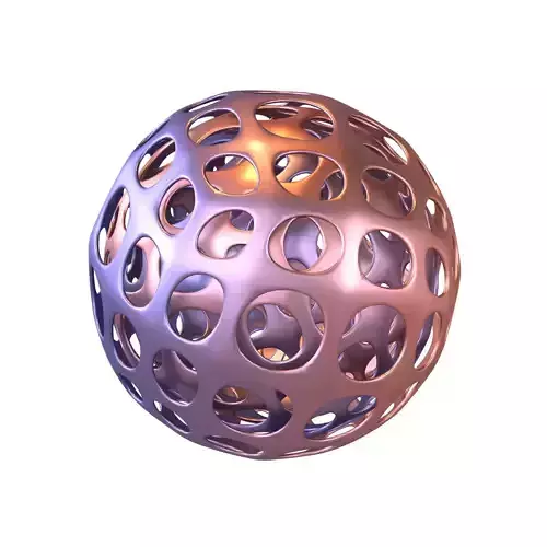 Abstract Sphere Ball v2 004