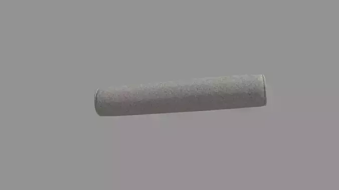 Neck Roll Pillow 3D model
