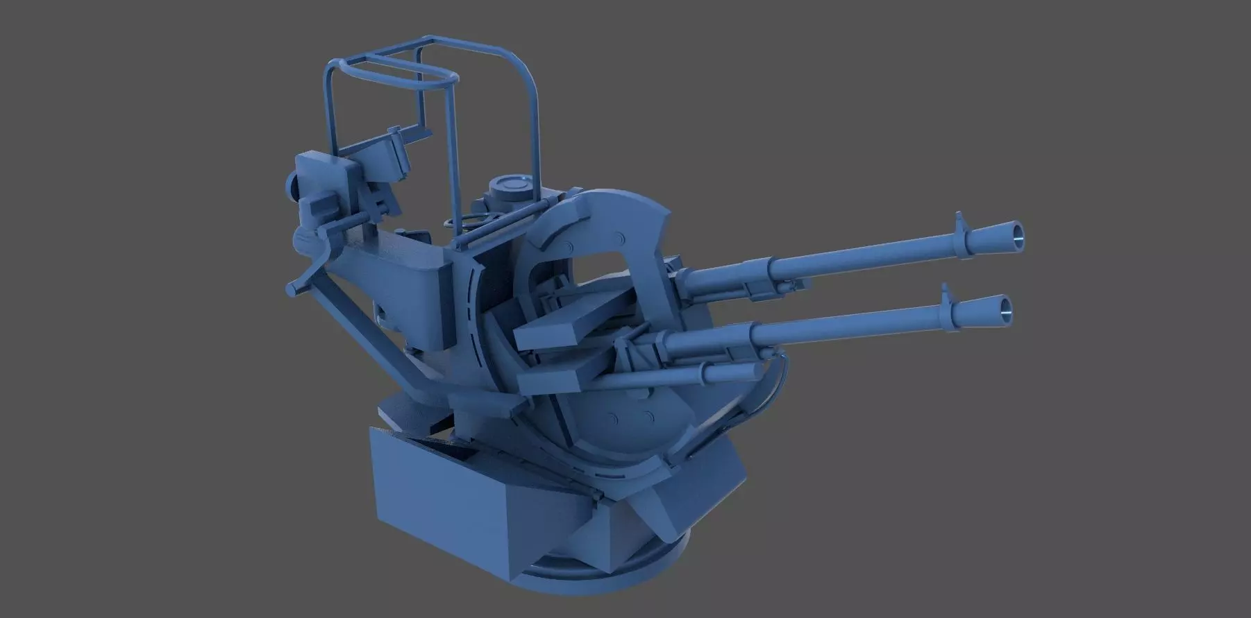 Breda 20-65 twin - Personal license - 1-200 and 1-350 scale 3D print model_0