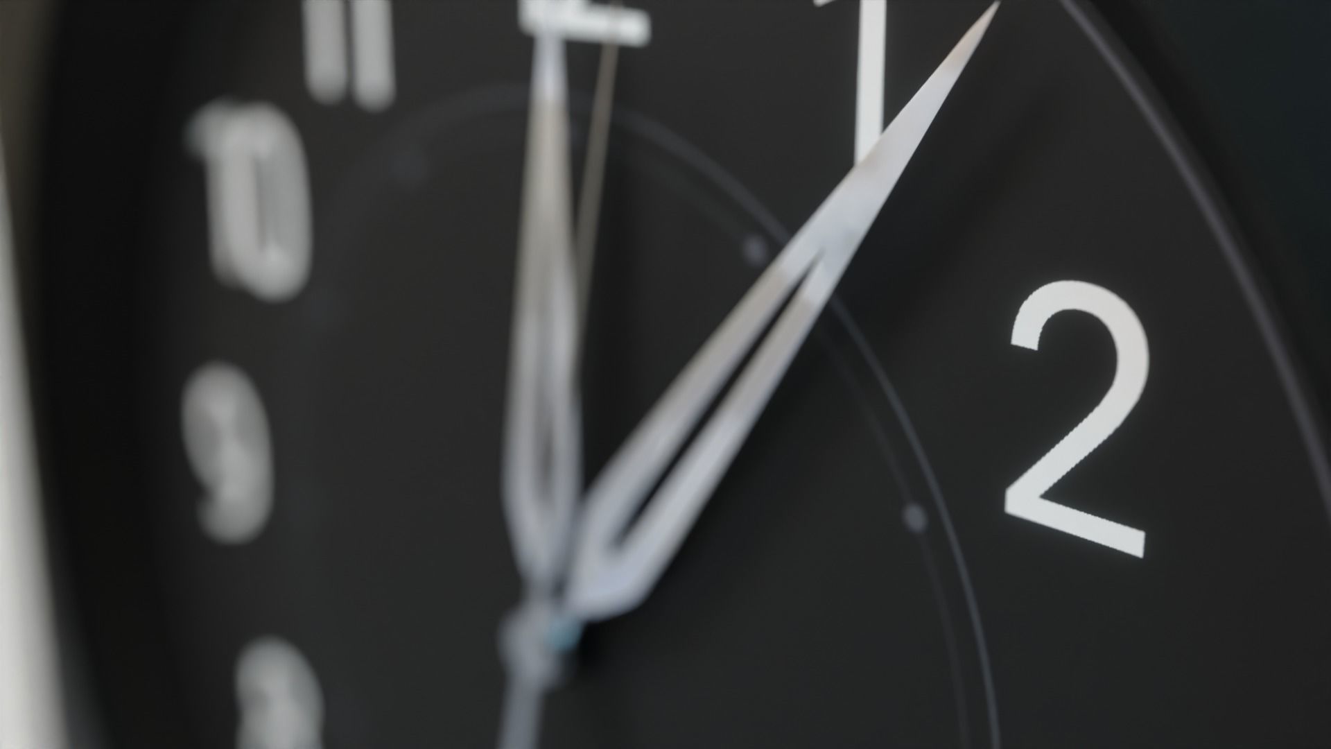 Counting Analog Wall Clock 3D model_5