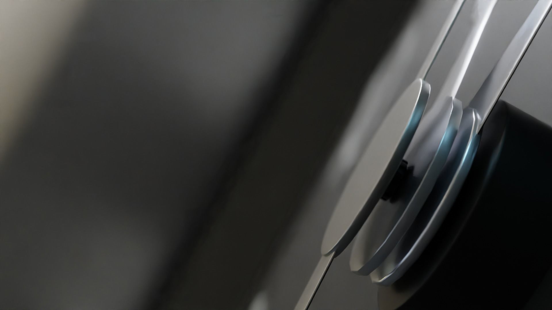 Counting Analog Wall Clock 3D model_2