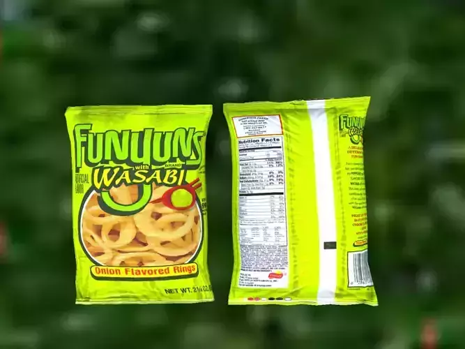 snacks funy 3D model