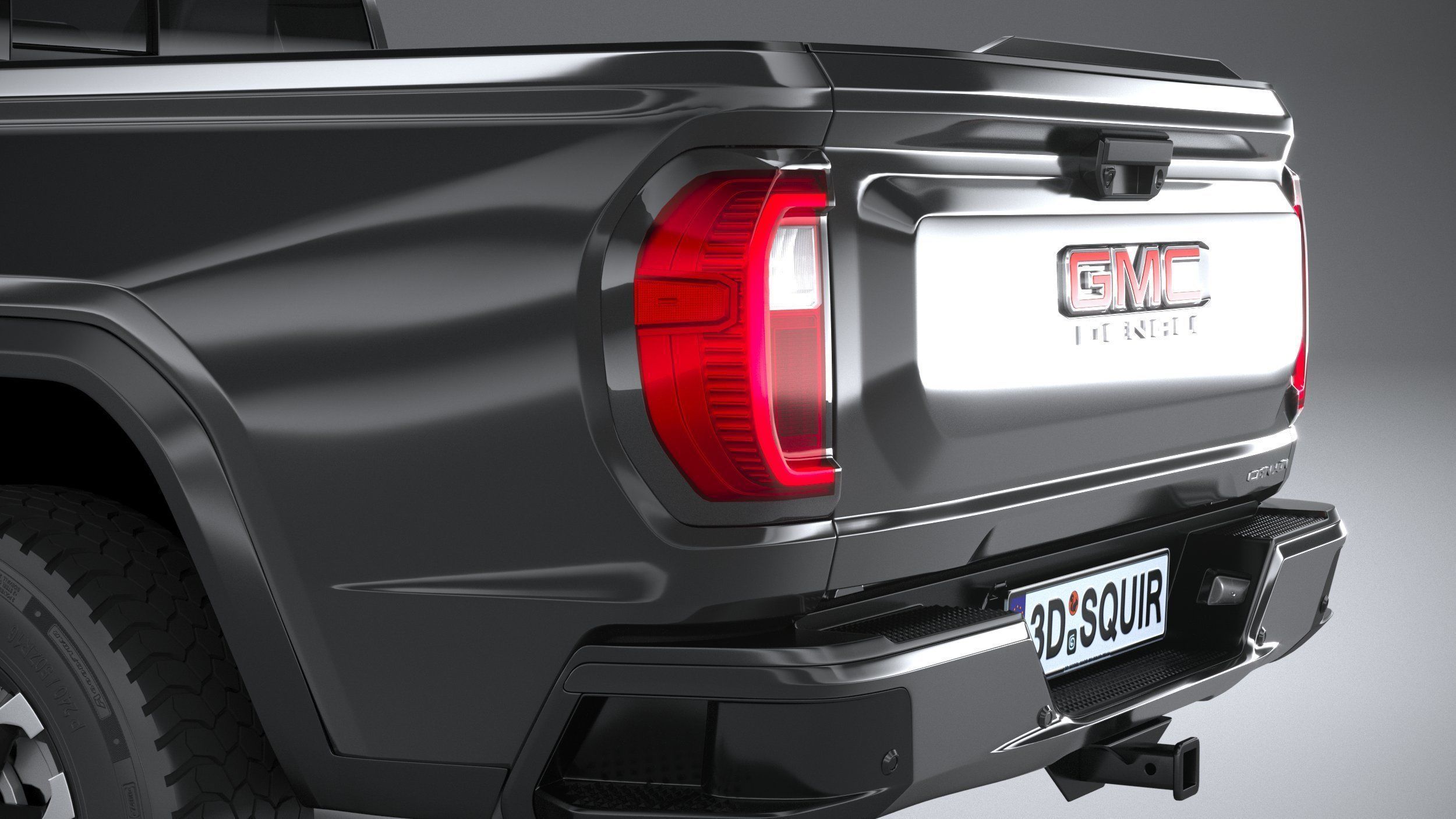 GMC Canyon Denali 2023 3D model_6