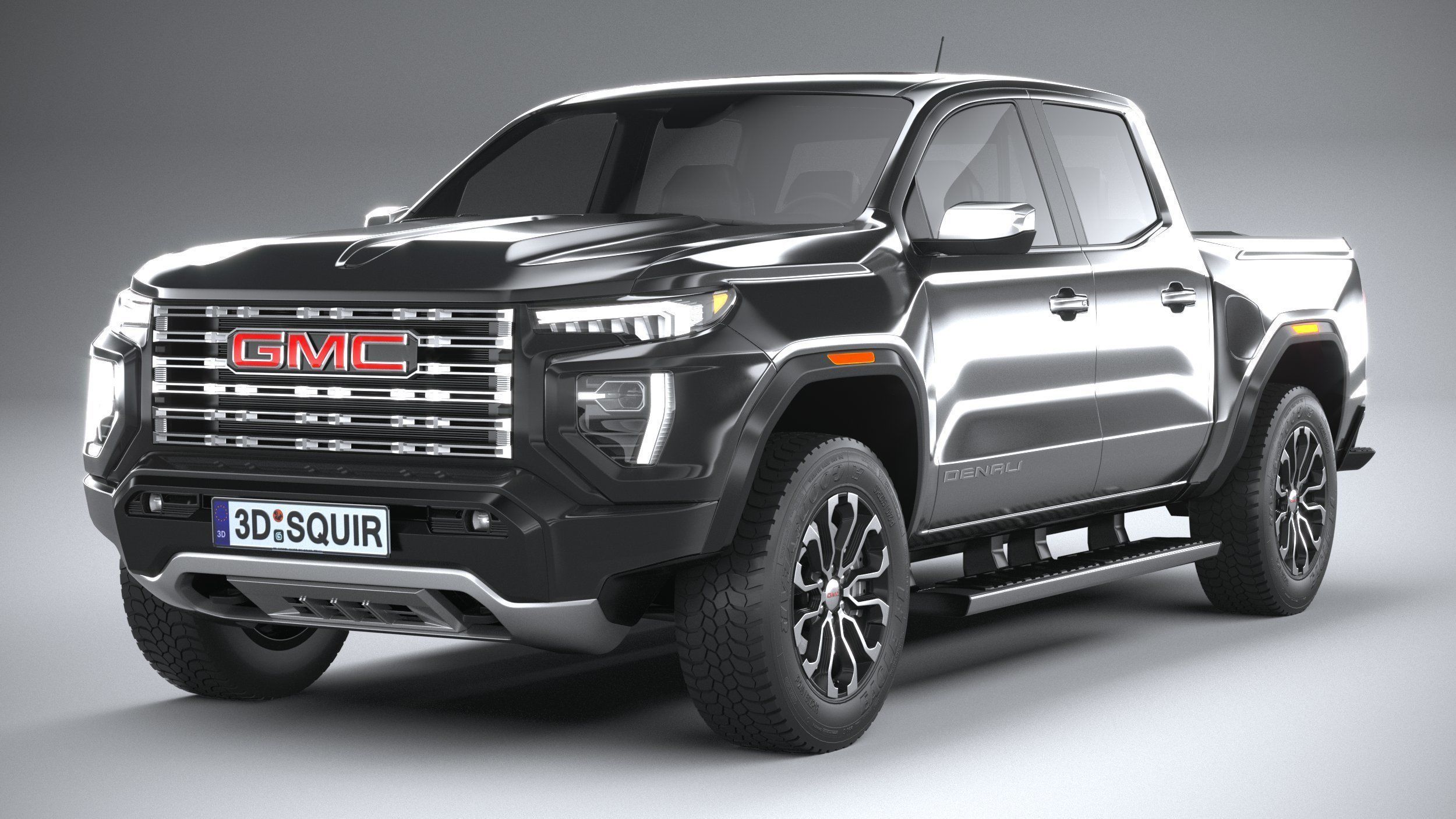 GMC Canyon Denali 2023 3D model_2