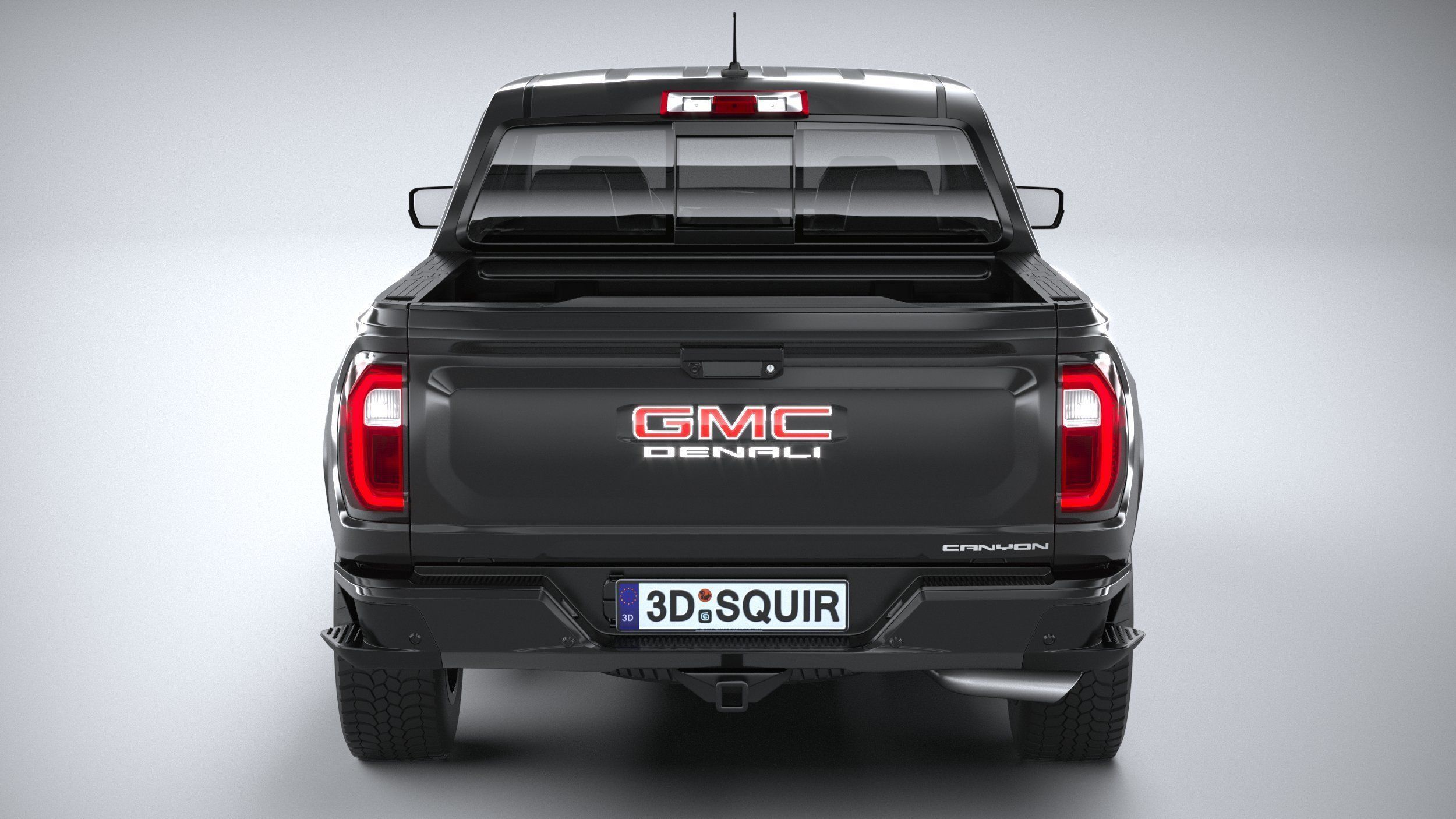 GMC Canyon Denali 2023 3D model_4