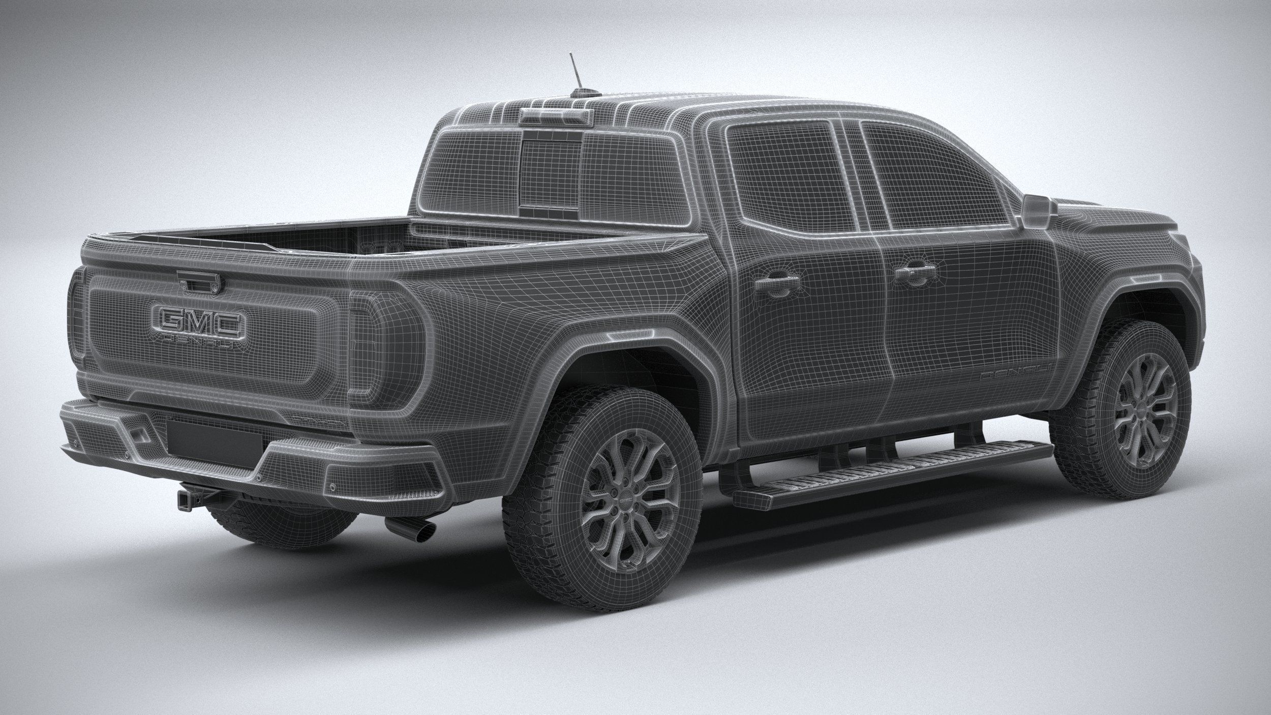 GMC Canyon Denali 2023 3D model_27