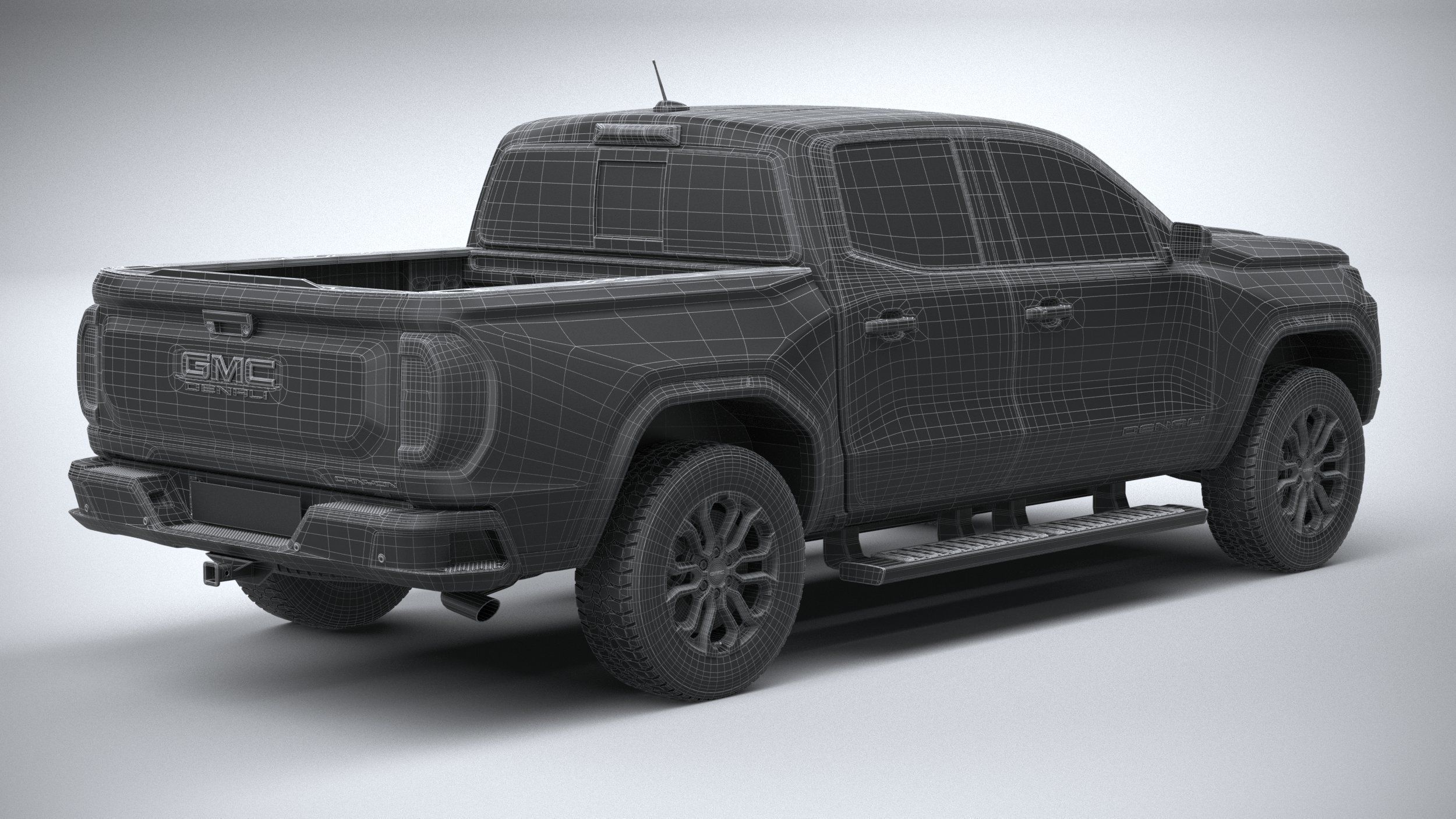 GMC Canyon Denali 2023 3D model_29