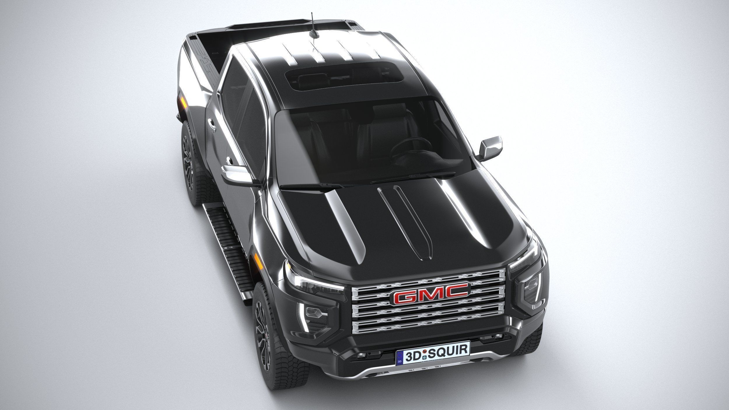GMC Canyon Denali 2023 3D model_12