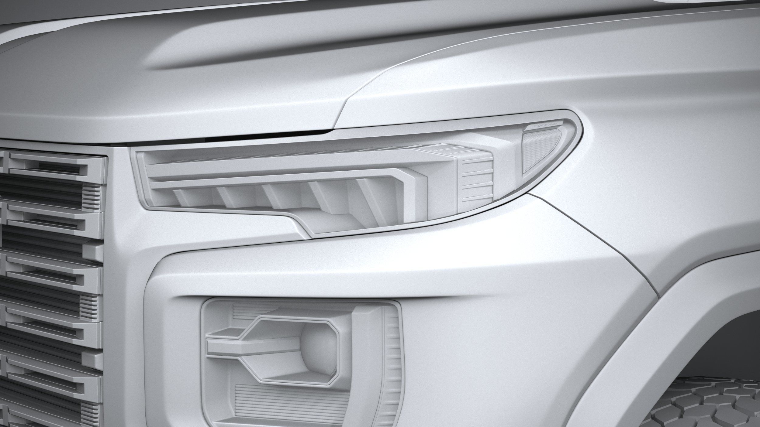 GMC Canyon Denali 2023 3D model_23