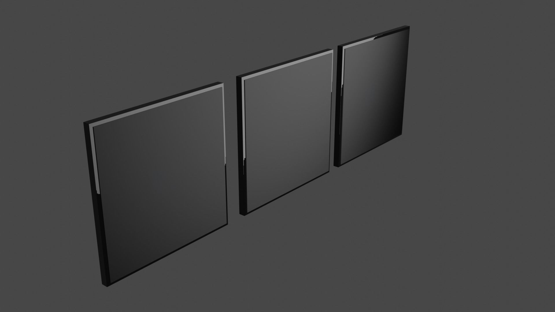 SWITCH BLACK GLASS 3D model_4