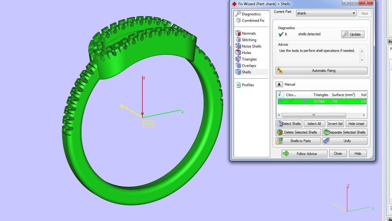  moving  ring  3D print model_9