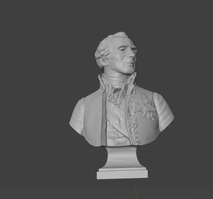 Pierre Simon Laplace 3D print model_7