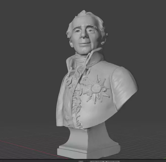Pierre Simon Laplace 3D print model_6