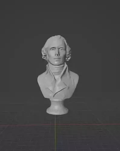 Pierre Simon Laplace 3D print model