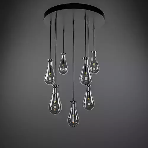 RAIN ROUND CHANDELIER