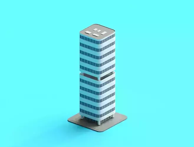 Cartoon Building 01