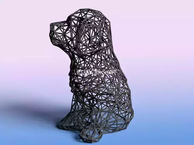 Puppy - Little dog - resin print Free 3D print model