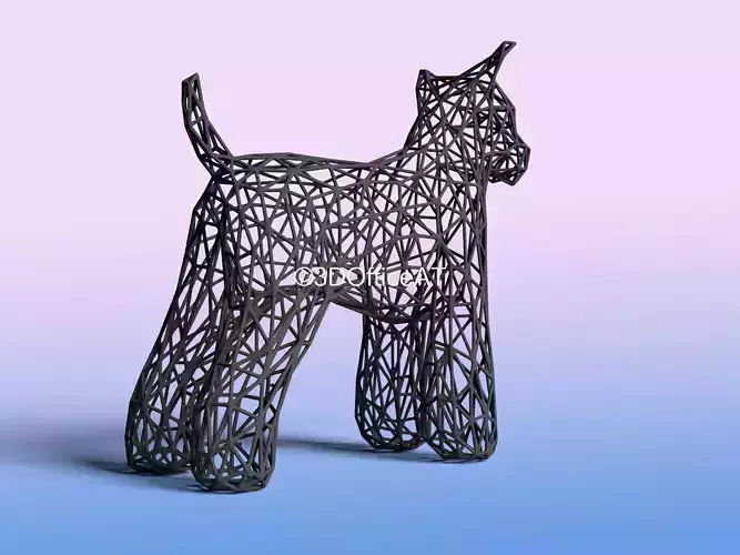 Schnauzer for resin printing 