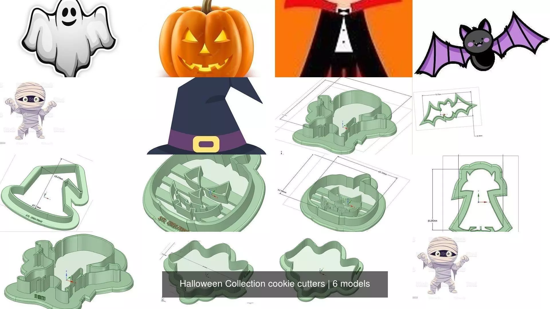 Halloween Collection cookie cutters _0