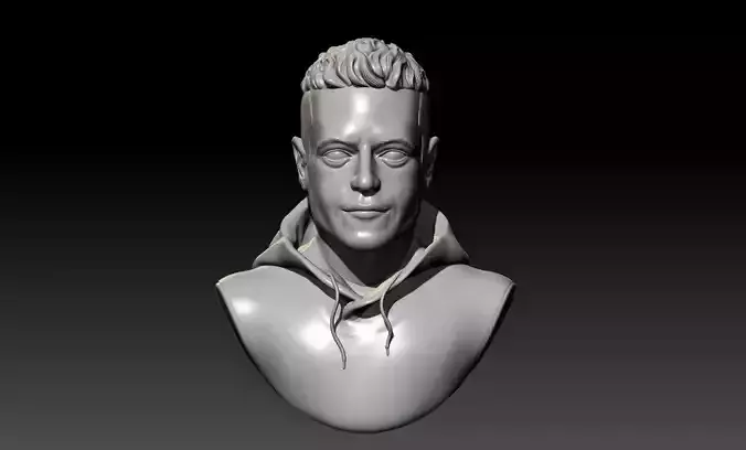 Sculpture by Rami Malek 