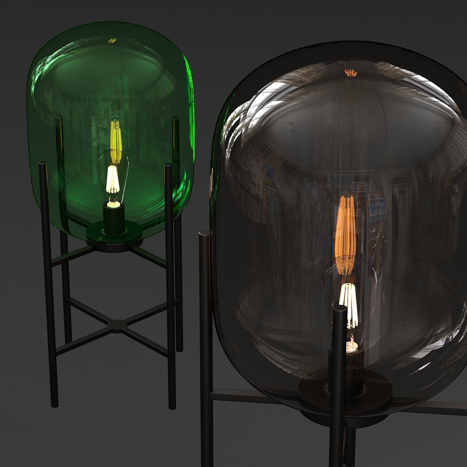 ODA lumps 3D model_2