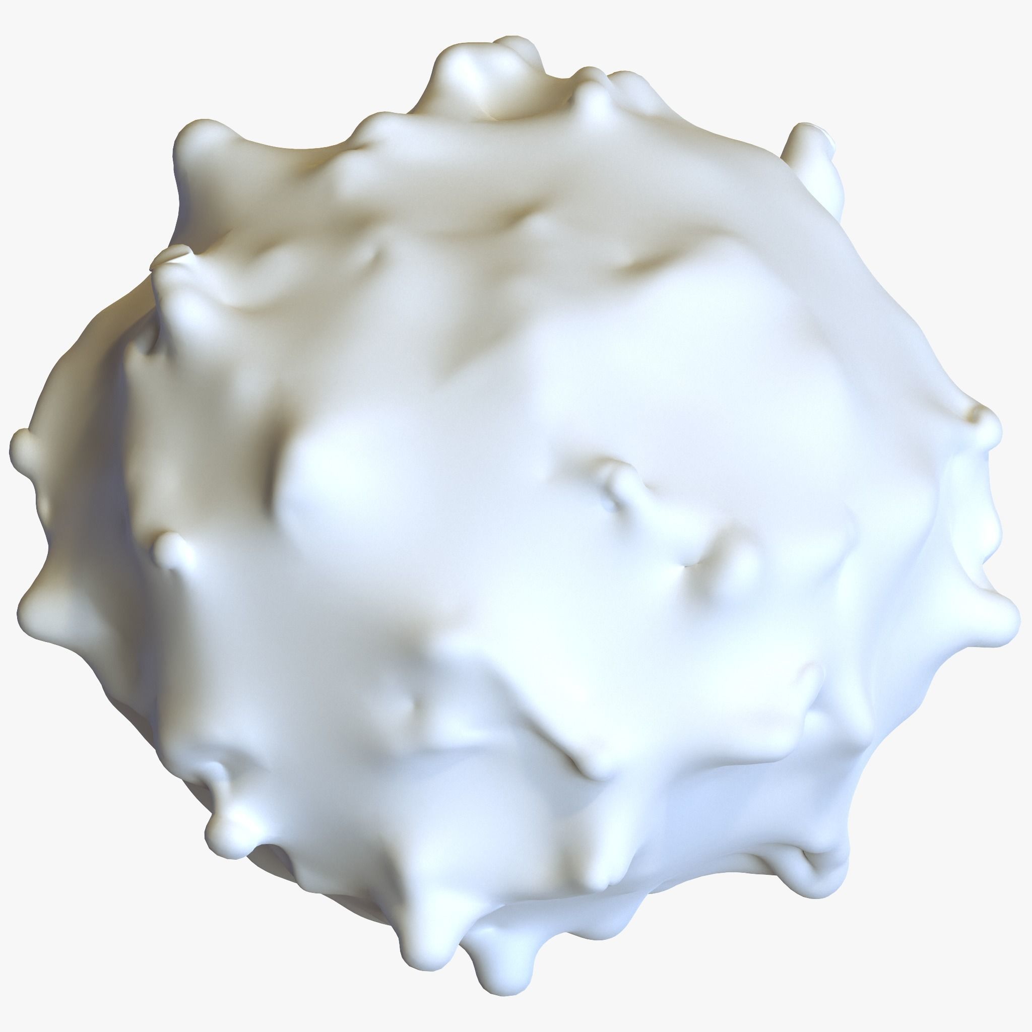 Lymphocytes Pack 3D model_6