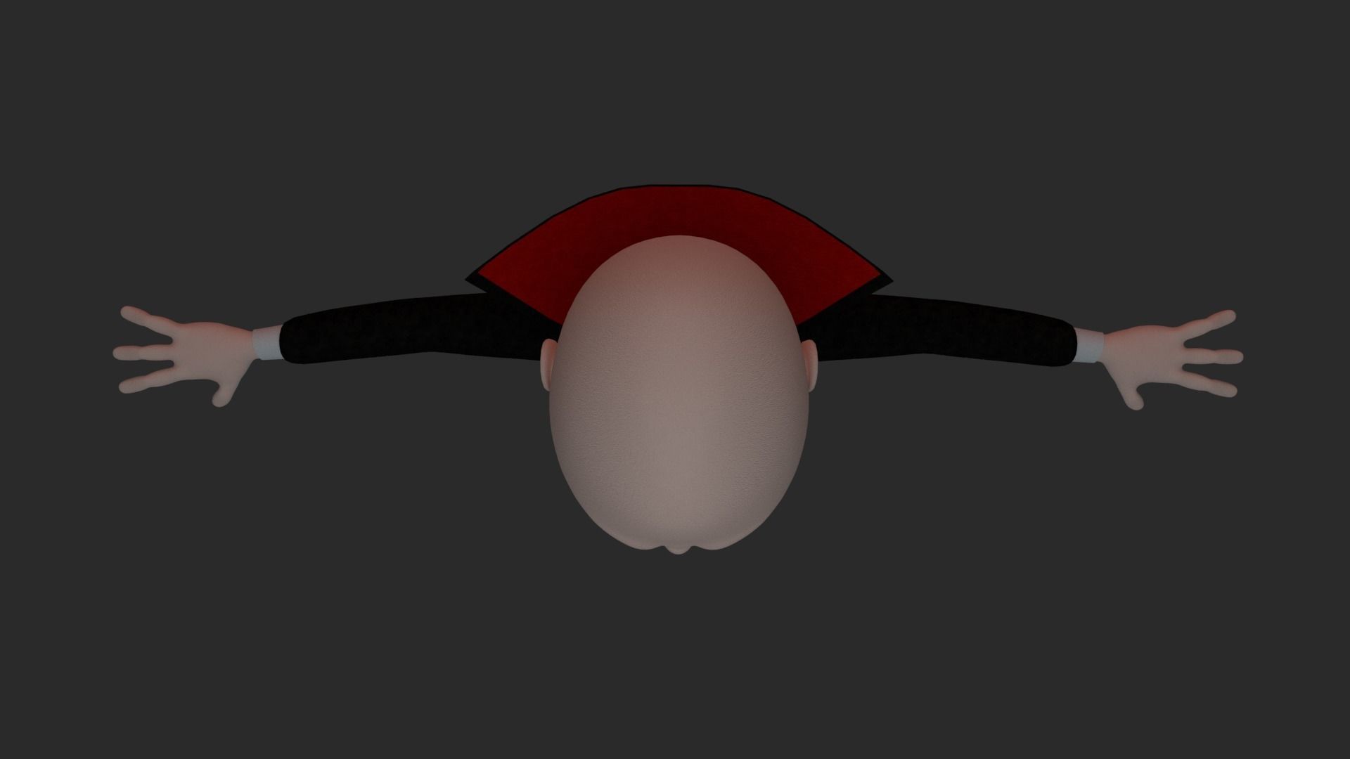 Baby Vladimir Character Halloween 3D model_3