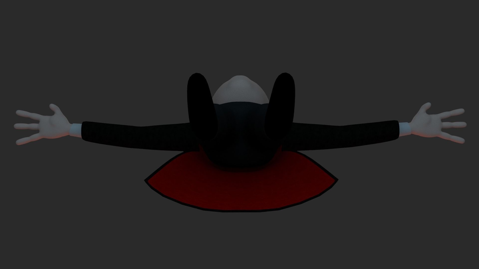 Baby Vladimir Character Halloween 3D model_4