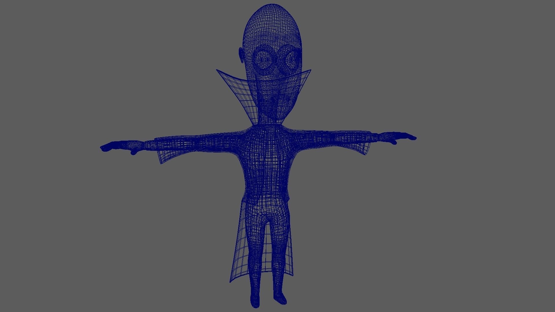 Baby Vladimir Character Halloween 3D model_12