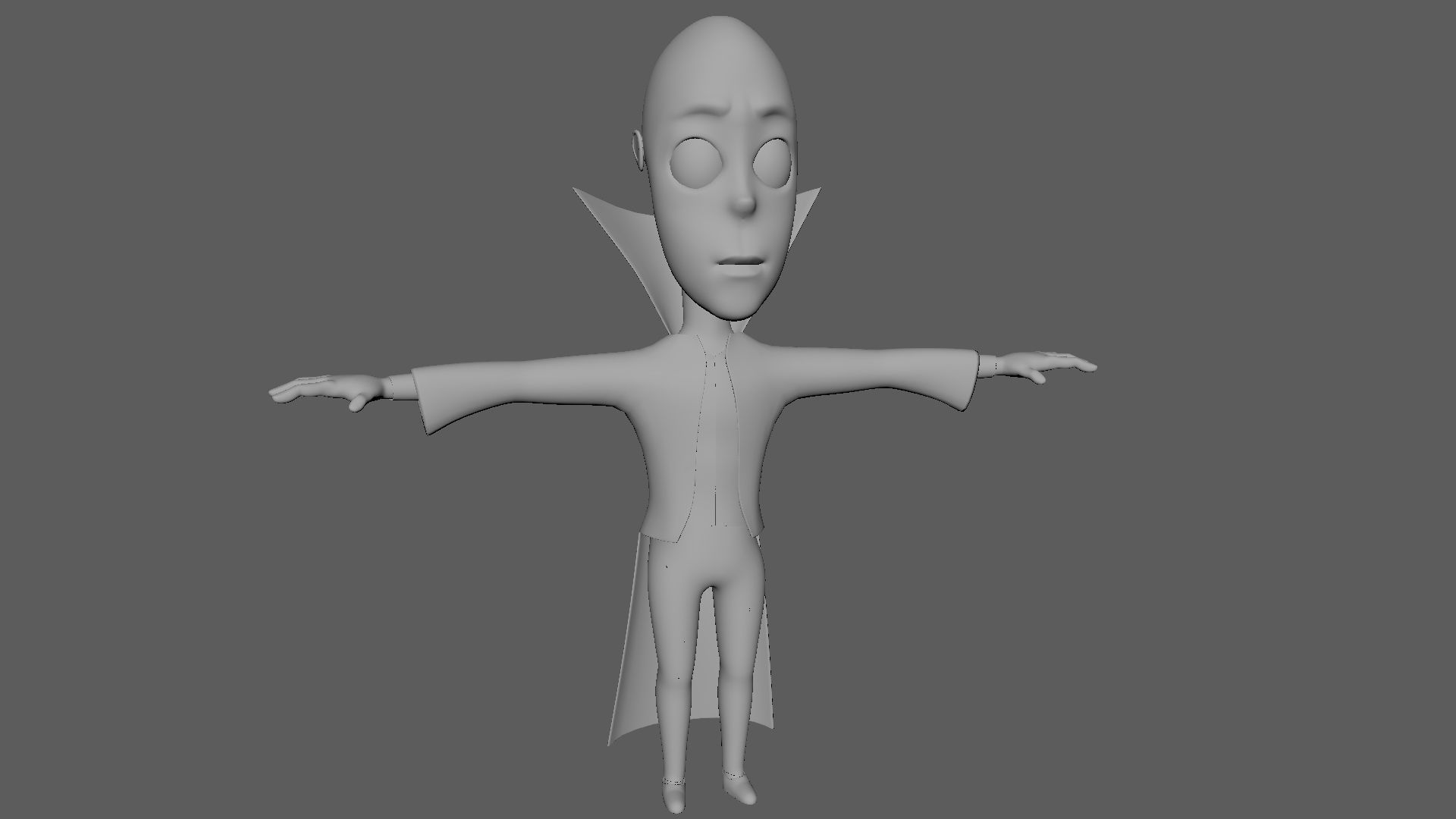 Baby Vladimir Character Halloween 3D model_11