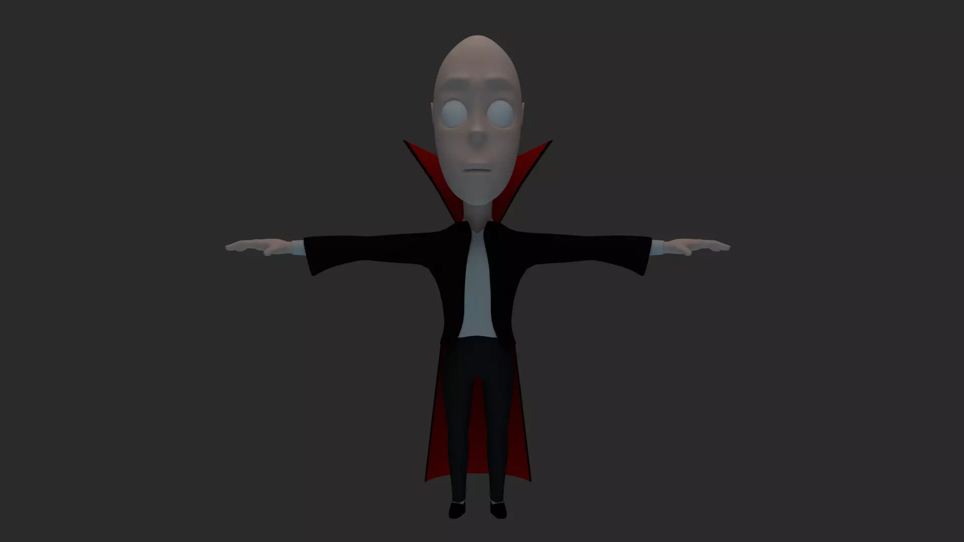 Baby Vladimir Character Halloween 3D model_0