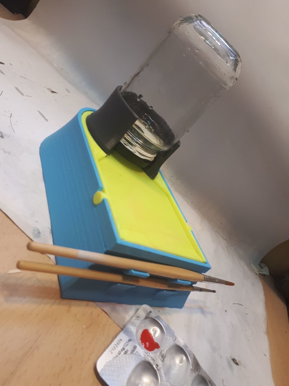 Cubeta de agua recargable - Refillable water bucket 3D print model_4