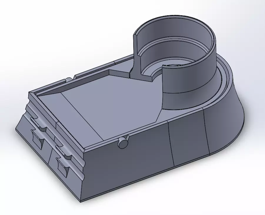Cubeta de agua recargable - Refillable water bucket 3D print model_0