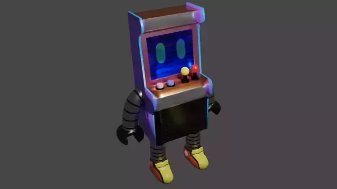 Arcade machine character
