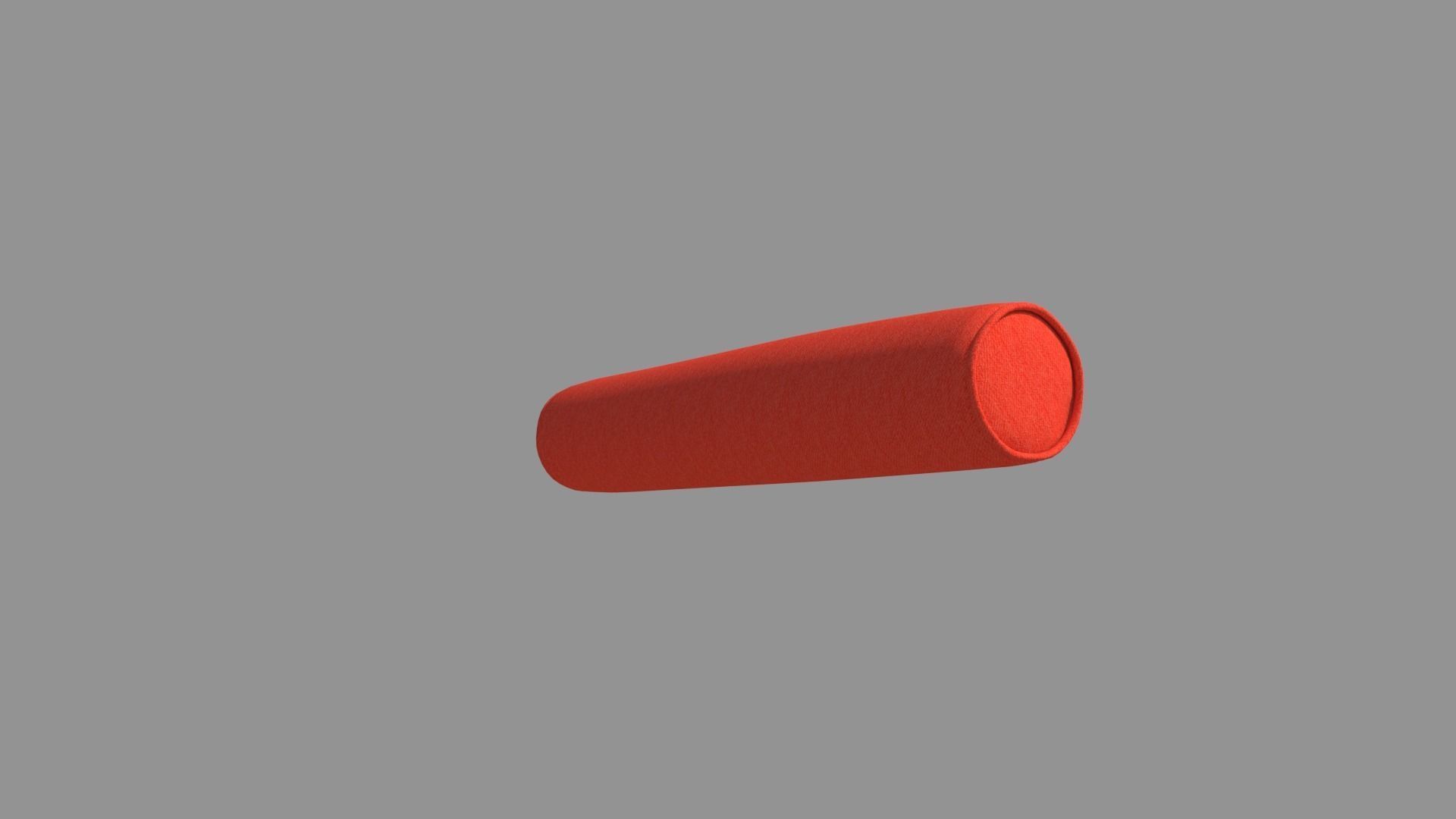 Neck Roll Pillow 3D model_4