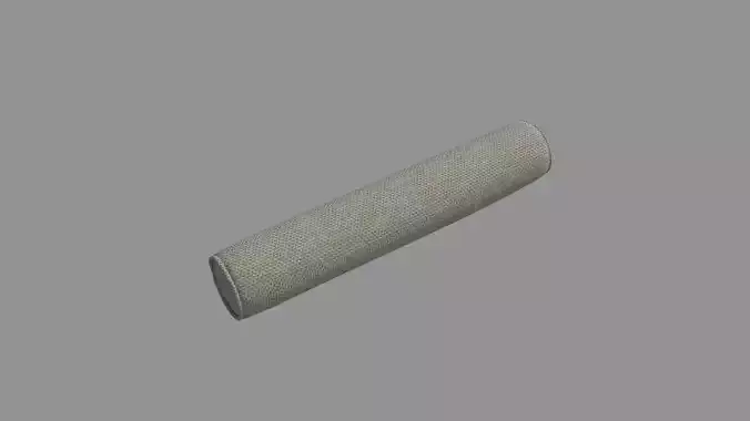 Neck Roll Pillow 3D model